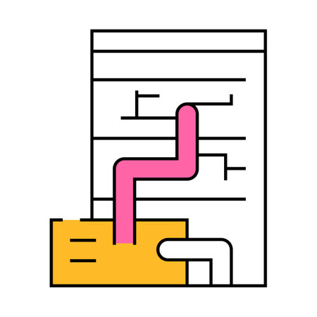eco energy scheme icon color illustrationのイラスト素材