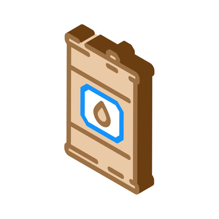petroleum oil industry isometric icon vector illustrationのイラスト素材
