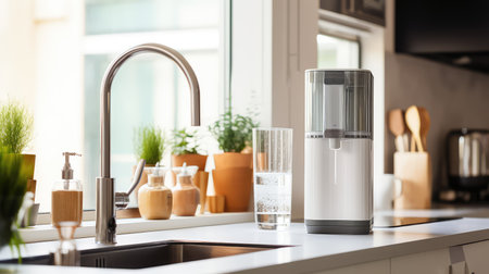 filter water containerの素材