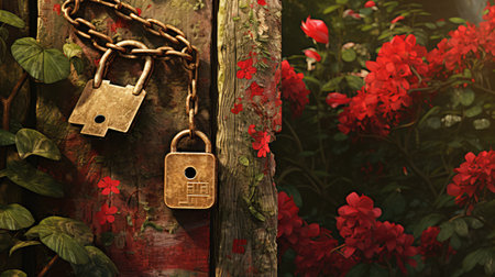 gate red lockの素材