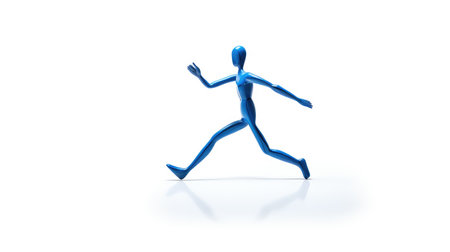 motion stickman blueの素材