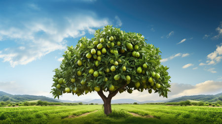 fruit pear treesの素材