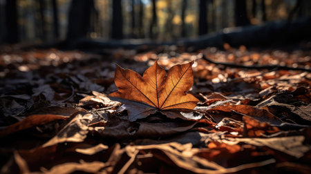 contrast dark leafの素材