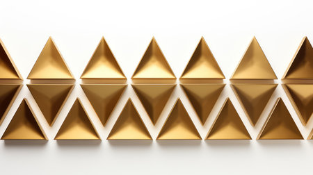 design gold trianglesの素材