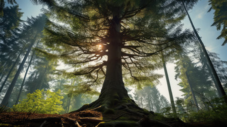 branches tree crownの素材