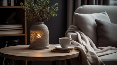 living gray tableの素材