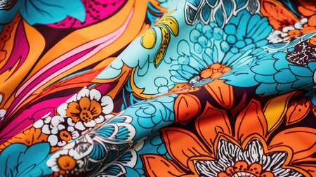 geometric printed textureの素材