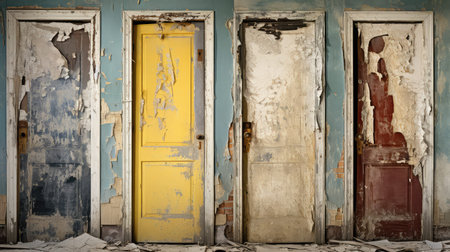 graffiti three doorsの素材