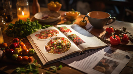 chef cook bookの素材