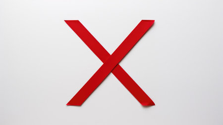 symbol red x markの素材