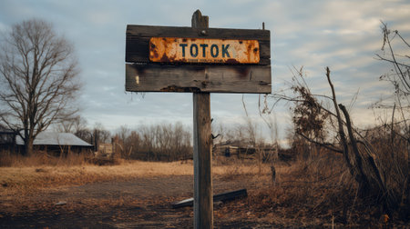 vintage rusted metal signの素材