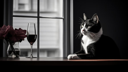 rosÃ© pets and wineの素材