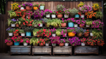 tiered flower boxesの素材