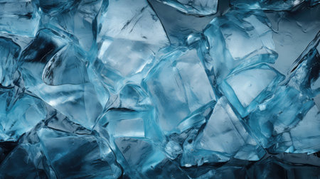 shimmering frozen ice textureの素材