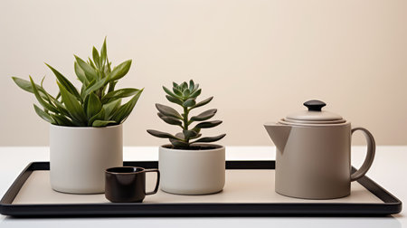 neutral coffee table backgroundの素材