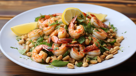 lemon white bean saladの素材