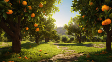 apple fruit treesの素材