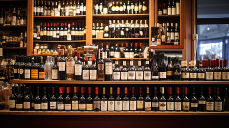 france wine shopsの素材