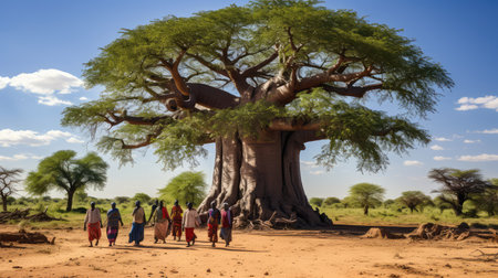 savannah sacred treeの素材