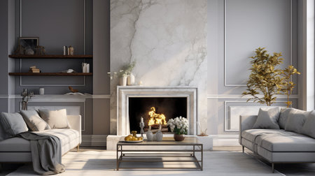 surround gray marble textureの素材