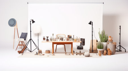 accessories white background studioの素材