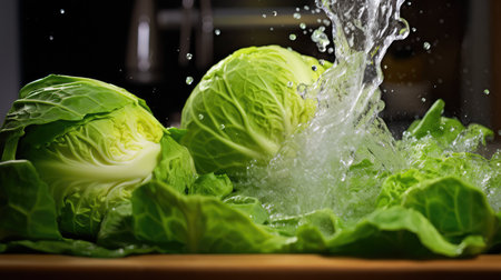 green long white boxの素材