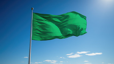 progress green flagの素材