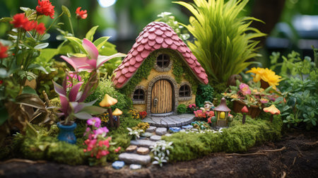 garden gnome houseの素材