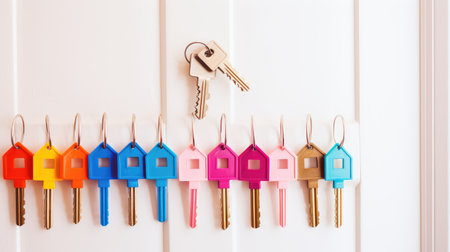 unlock keys in doorの素材