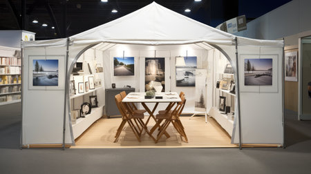 promotion table tentの素材