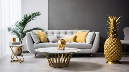 living pineapple tableの素材