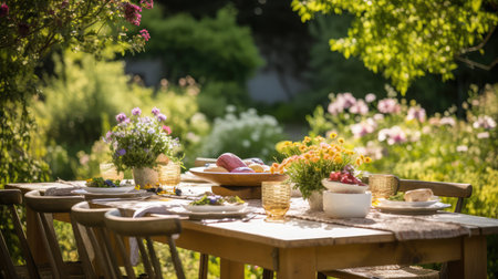 flowers shabbat tableの素材