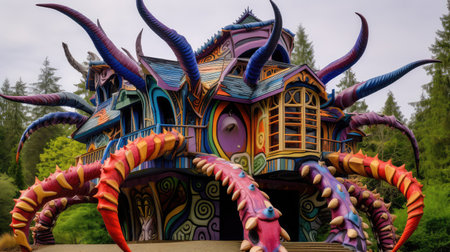 design scorpion houseの素材