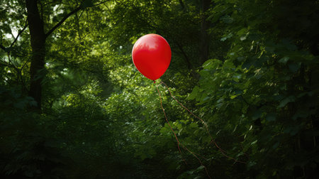 contrast red ballonの素材