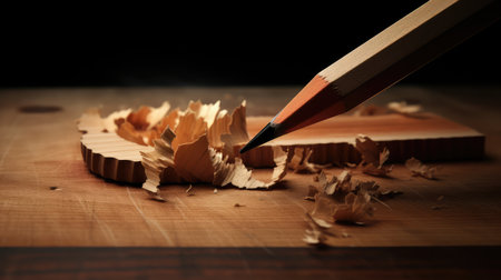sharpener wood pencilの素材
