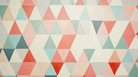 geometric 1950s textureの素材