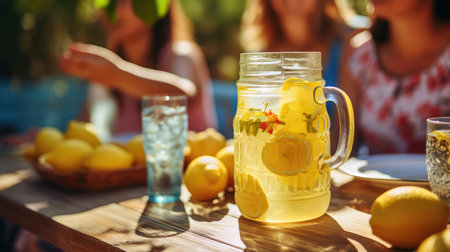 friends lemon waterの素材