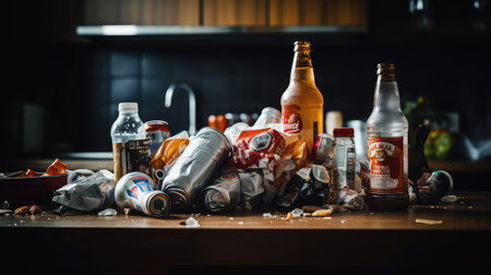 sustainability kitchen recycleの素材