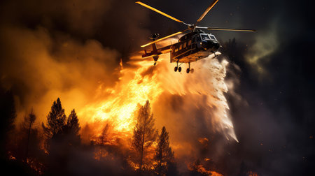 waterdrop fighting firesの素材