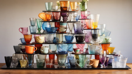 display glass cupsの素材