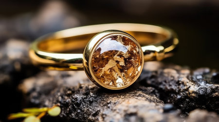 accessory gold flakeの素材