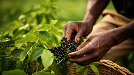 harvest indian black pepperの素材