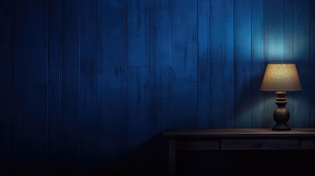 light dark blue textured wallの素材