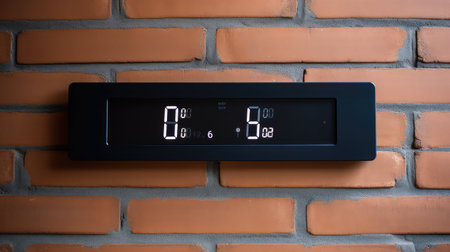 digital wall thermometerの素材
