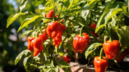 spicy red scotch bonnetの素材