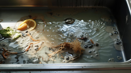 residue kitchen sink drainの素材