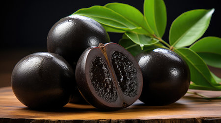 chocolate black sapoteの素材