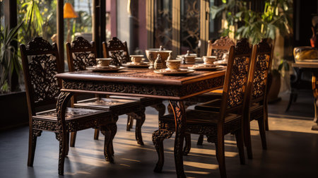 dining wooden furnitureの素材