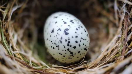 bird white specklesの素材