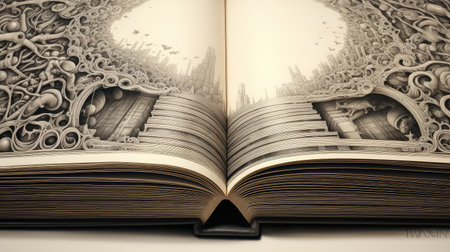 shading book drawingの素材